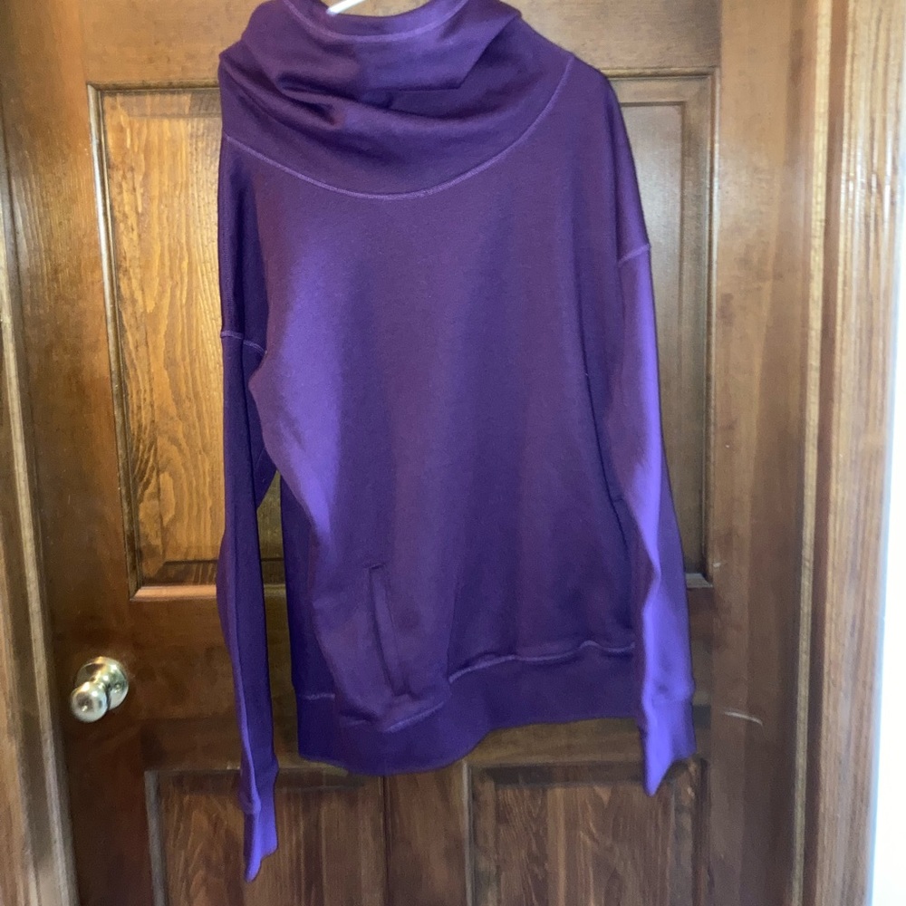 3XL Zyia cowl necked hoodie sweatshirt